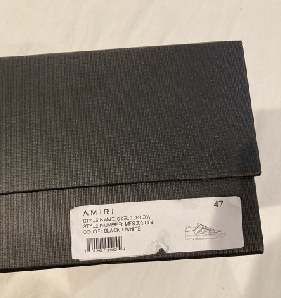 Amiri Skel Top Low