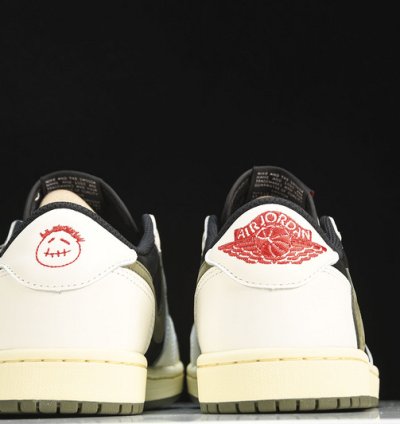 Travis Scott X Air Jordan Air 1 Low Og Sp olive