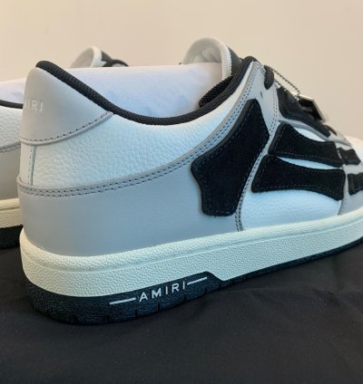 Amiri Skel Top Low Light Grey-white