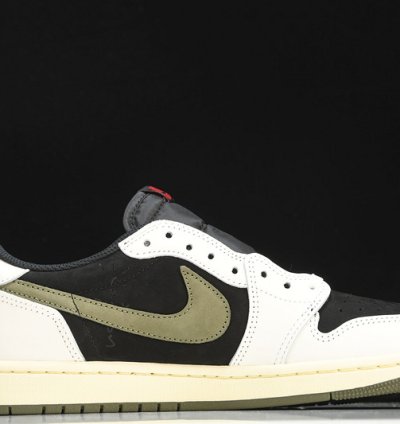 Travis Scott X Air Jordan Air 1 Low Og Sp olive