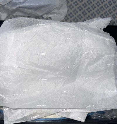 Amiri Skel Top Low Powder Blue White
