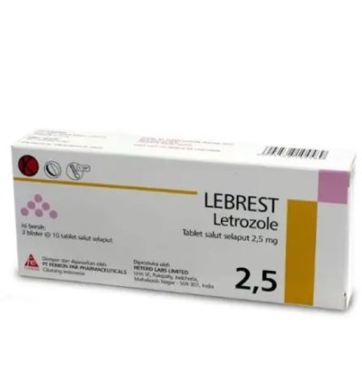 Lebrest Letrozole 25 Mg For Treat Breast Cancer Therapy In Post-menopausal Women