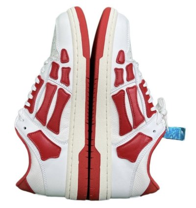 Amiri Skel Top Low Shoe White Red