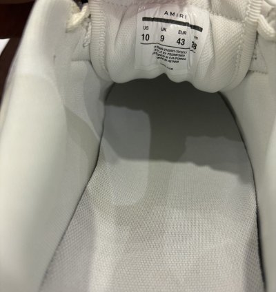 Amiri Skel Top Low White Vintage