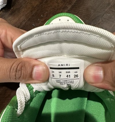 Amiri Skel Top Sneaker Low Green