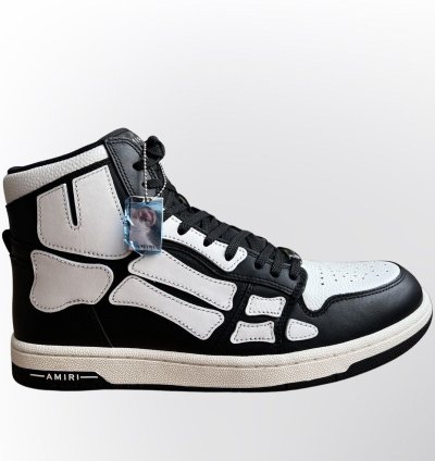 Amiri Skel-hi Black White Sneaker