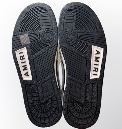 Amiri Skel-hi Black White Sneaker