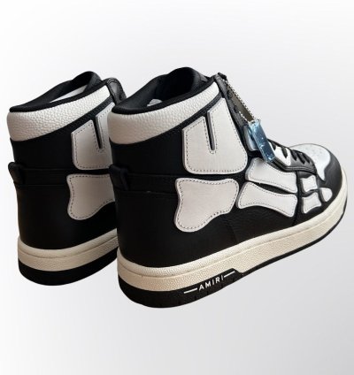 Amiri Skel-hi Black White Sneaker
