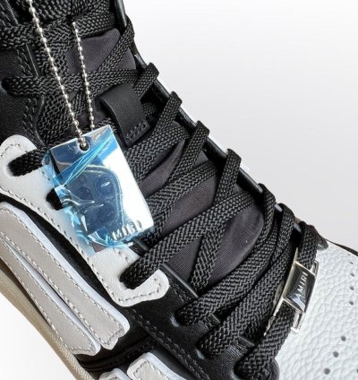 Amiri Skel-hi Black White Sneaker