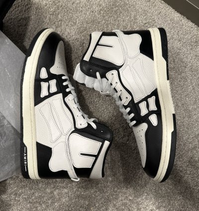 Amiri Skeleton Hi Top Sneakers