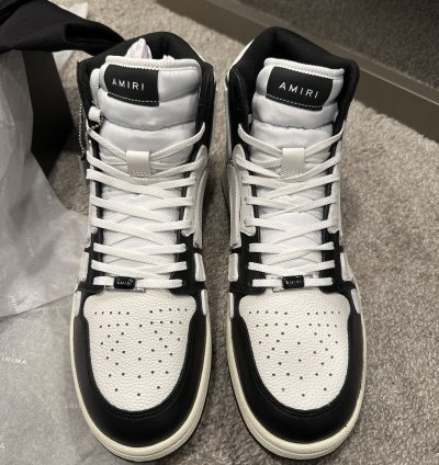 Amiri Skeleton Hi Top Sneakers
