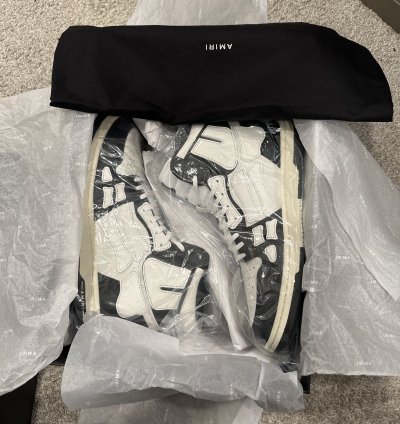 Amiri Skeleton Hi Top Sneakers