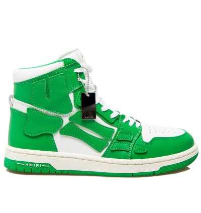 Amiri Skeleton Hi-top Green White