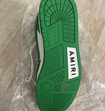 Amiri Skeleton Hi-top Green White