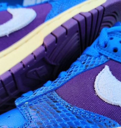 Nike Dunk Low Undefeated 5 On It Blue