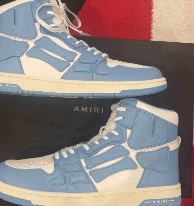 Amiri Skeleton High Carolina Blue