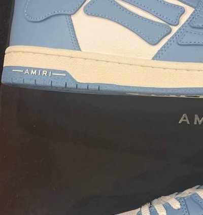 Amiri Skeleton High Carolina Blue