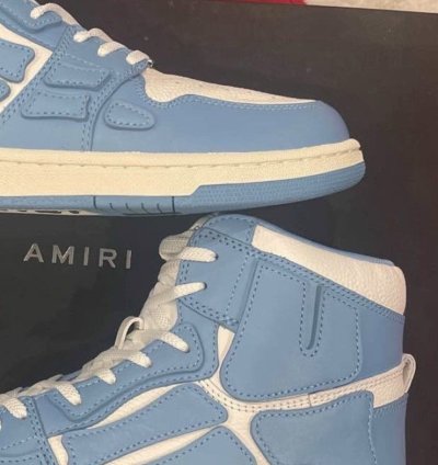 Amiri Skeleton High Carolina Blue