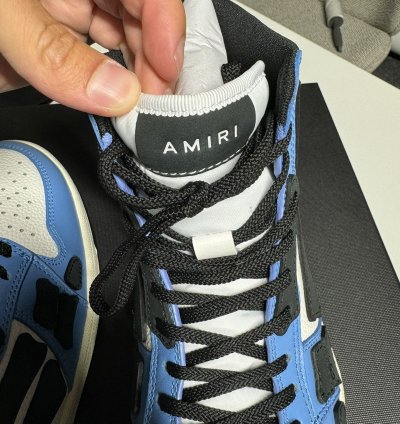 Amiri Skeleton High Top Sneaker New 790