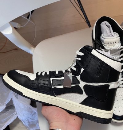 Amiri Skeleton High Top Sneakers