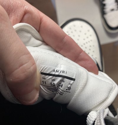 Amiri Skeleton High Top Sneakers