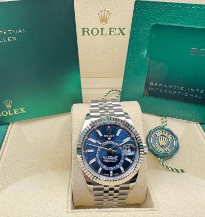 Rolex Sky-dweller 336934 Blue Dial Jubilee 2025