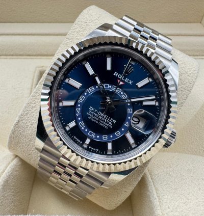 Rolex Sky-dweller 336934 Blue Dial Jubilee 2025