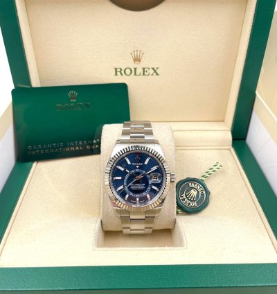 Rolex Sky-dweller 336934 Blue Dial Oyster Bracelet Unworn 2024