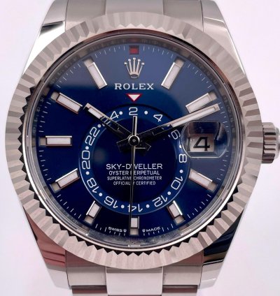 Rolex Sky-dweller 336934 Blue Dial Oyster Bracelet Unworn 2024