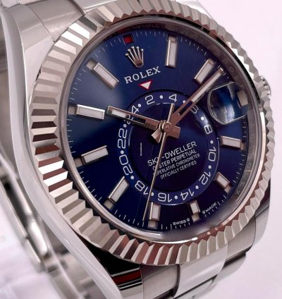 Rolex Sky-dweller 336934 Blue Dial Oyster Bracelet Unworn 2024