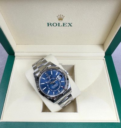 Rolex Sky-dweller 336934 Blue Dial Unworn 2025 Receipt Included