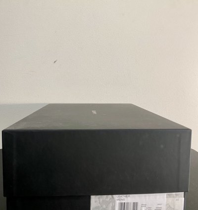 Amiri Skeleton High White Black Leather Sneaker