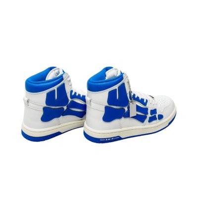 Amiri Skeleton High-top Sneakers White Blue
