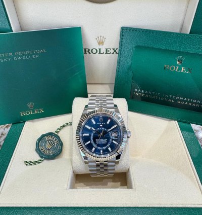 Rolex Sky-dweller 336934 Blue Jubilee 2024