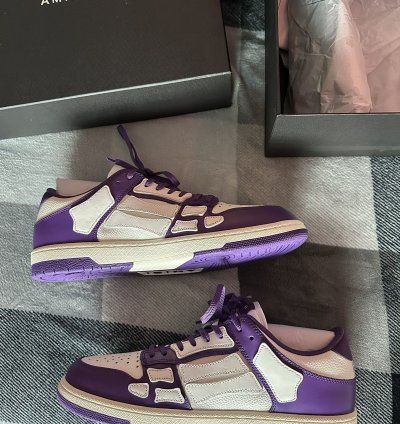 Amiri Skeleton Low Purple