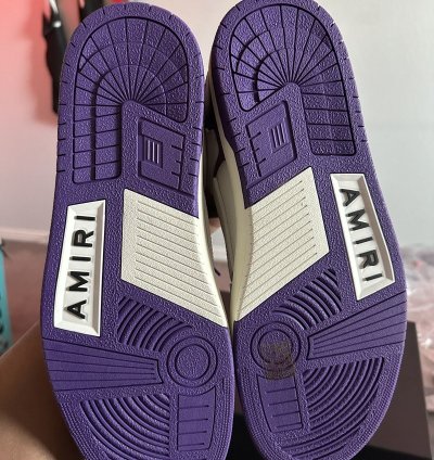 Amiri Skeleton Low Purple