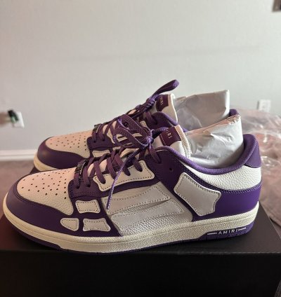 Amiri Skeleton Low Purple