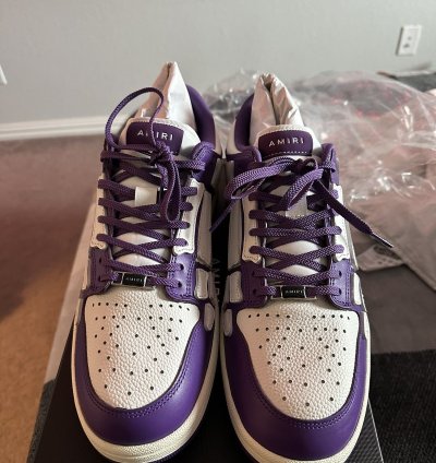 Amiri Skeleton Low Purple