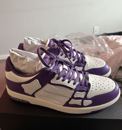 Amiri Skeleton Low Purple