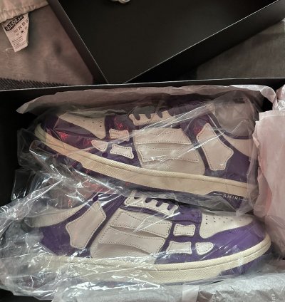 Amiri Skeleton Low Purple