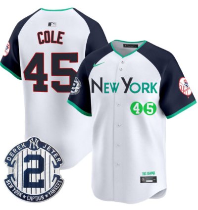 Gerrit Cole Jersey 45 New York Yankees City Connect Vapor Premier Limited Stitched Alternate