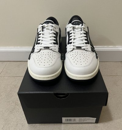 Amiri Skeleton Low Top Sneakers Sz 4310us