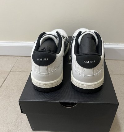 Amiri Skeleton Low Top Sneakers Sz 4310us