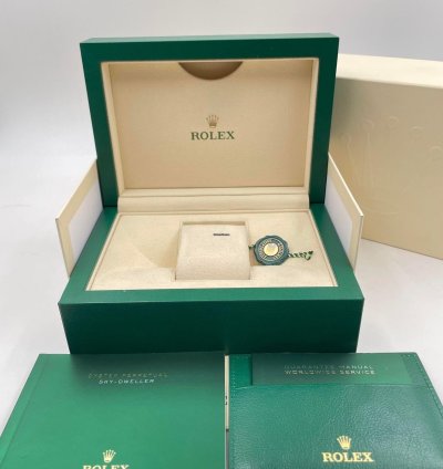 Rolex Sky-dweller 336934 Green Dial Jubilee Bracelet Unworn 2025