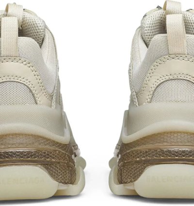 Balenciaga Triple S Clear Sole Crystal-off White Cream