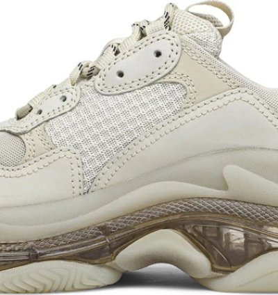 Balenciaga Triple S Clear Sole Crystal-off White Cream
