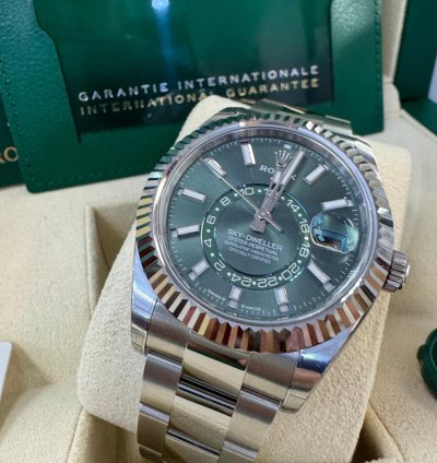Rolex Sky-dweller 336934 Mint Green 2024 Oyster Stickers