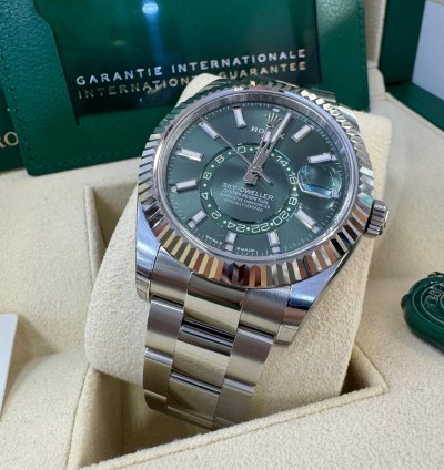 Rolex Sky-dweller 336934 Mint Green 2024 Oyster Stickers