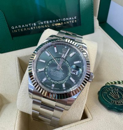 Rolex Sky-dweller 336934 Mint Green 2024 Oyster Stickers