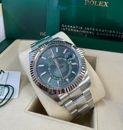 Rolex Sky-dweller 336934 Mint Green 2024 Oyster Stickers